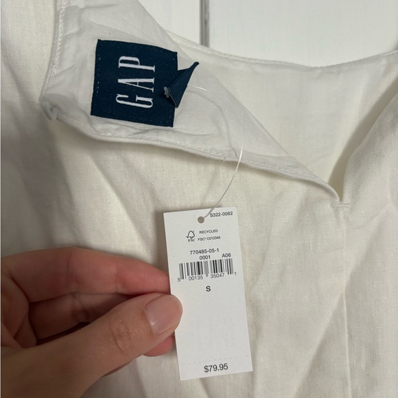 NWT Gap Linen-Blend Mini Shift Dress - Picture 5 of 5